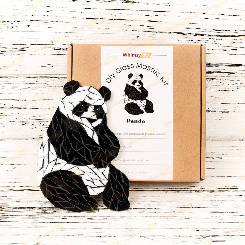 Panda Glass Mosaic Kit