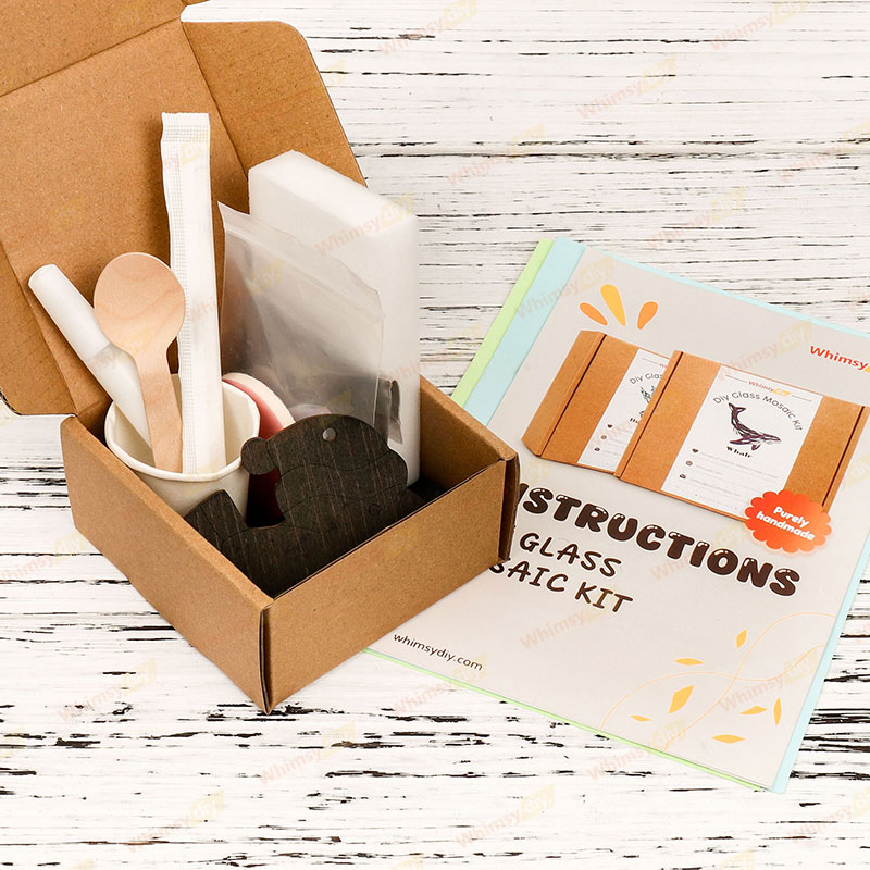 Winter Birds - Style 1 Glass Mosaic Kit