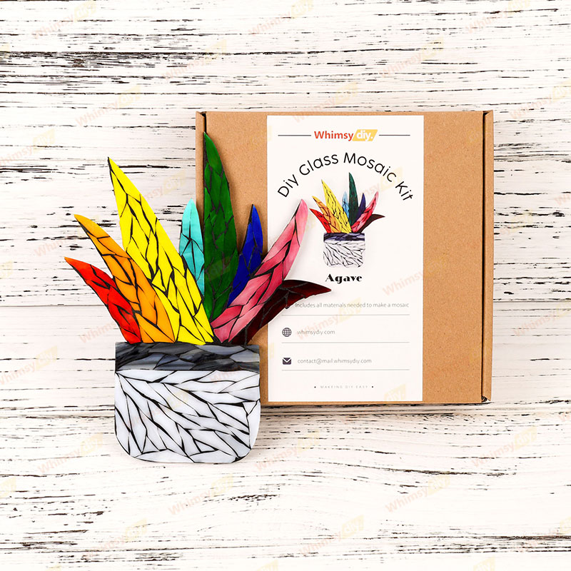 Agave Stained Glass Mosaic Kit