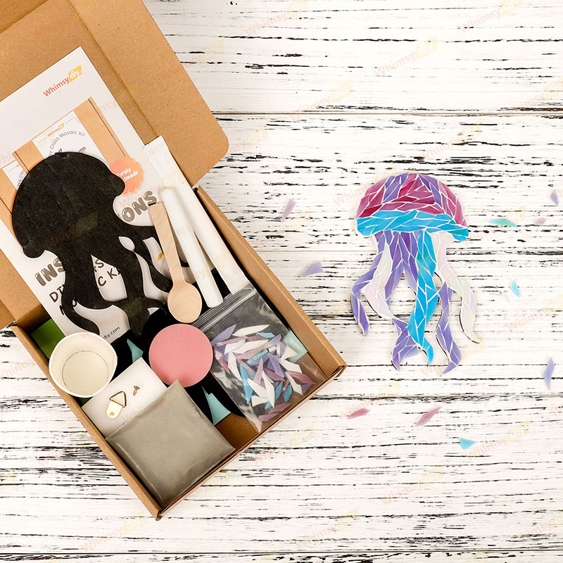 Jellyfish Glass Mosaic Kit