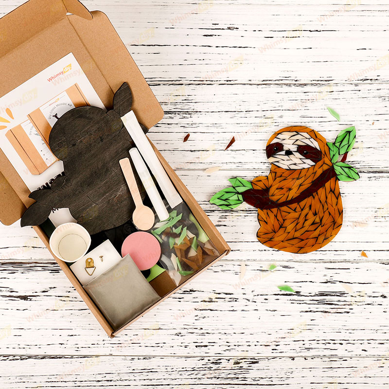 Sloth Glass Mosaic Kit