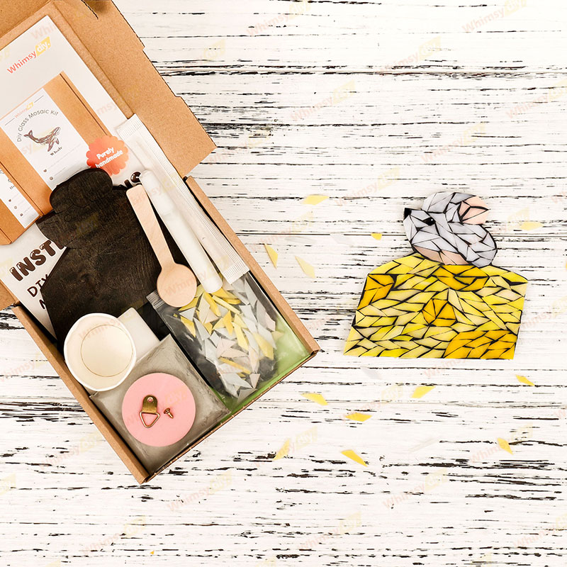 Little Mouse Glass Mosaic Kit