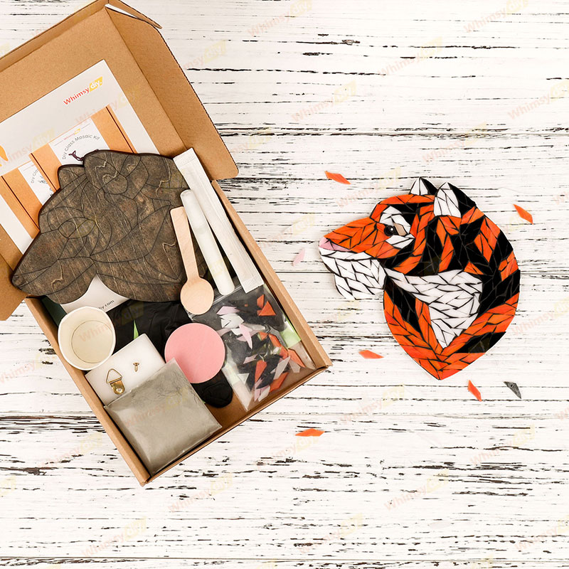 Tiger Glass Mosaic Kit