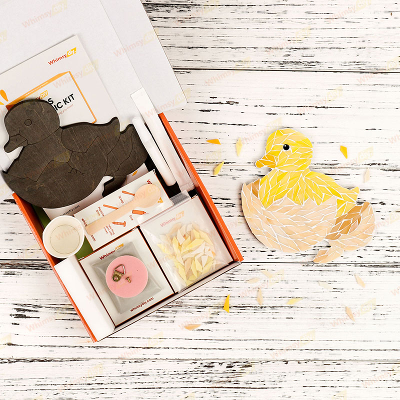 Hatchling Duck Glass Mosaic Kit