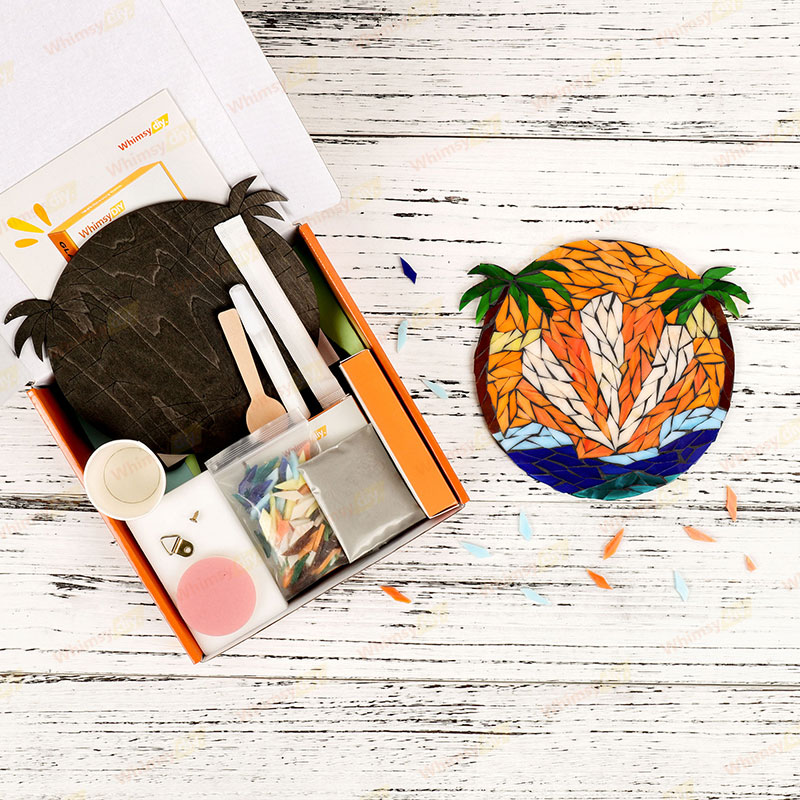 Sea Shell Glass Mosaic Kit