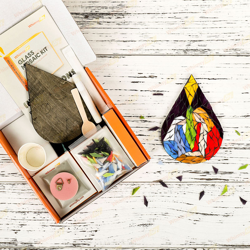 Whimsy DIY Holy Family  Glass Mosaic Kit Puzzles