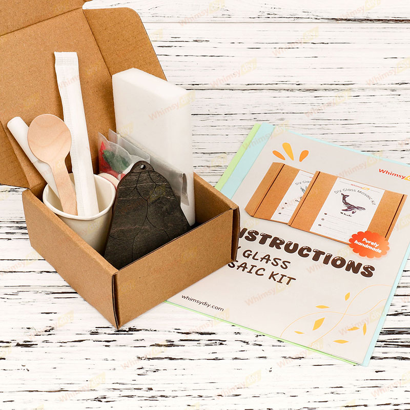 Christmas Bells Ornaments Glass Mosaic Kit-Style 2