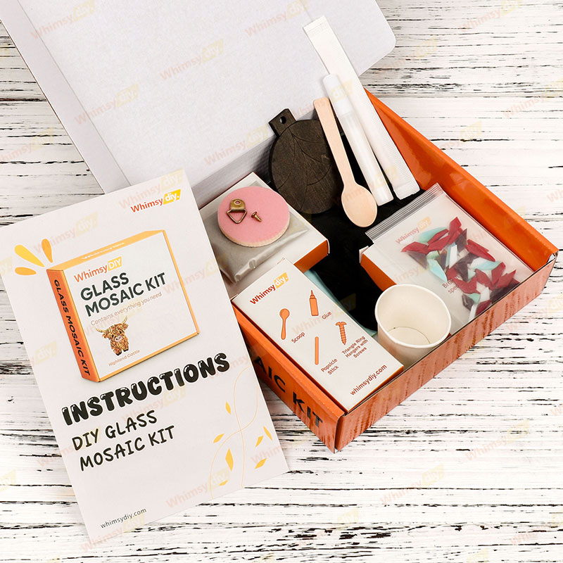 Christmas Ornament Glass Mosaic Kit Style 2