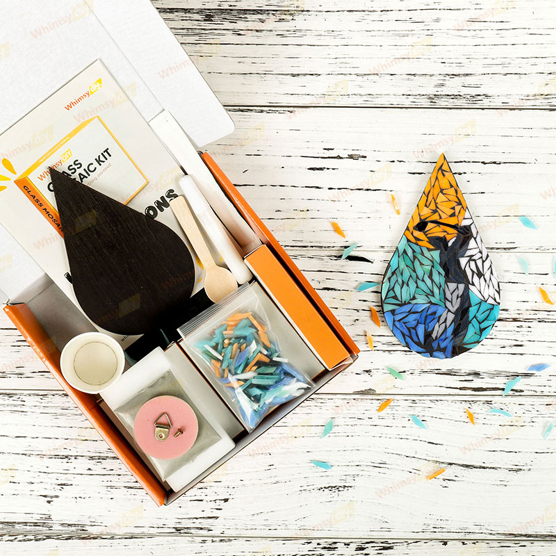Whimsy DIY Golf Glass Mosaic Kit Puzzles