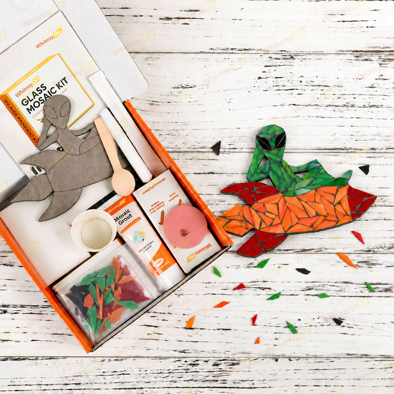 Whimsy DIY Alien Funny Mosaic Kit Puzzles