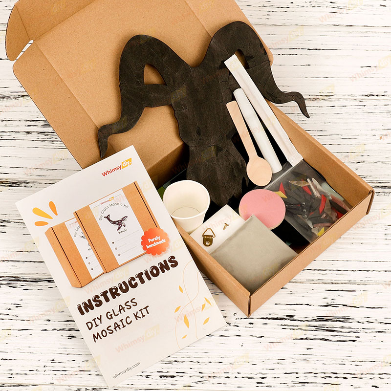 Demon Goat Glass Mosaic Kit