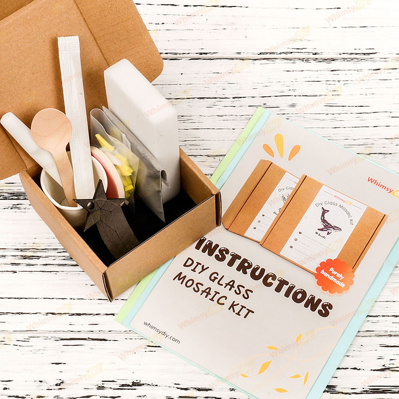 Meteorite Christmas Ornaments Glass Mosaic Kit