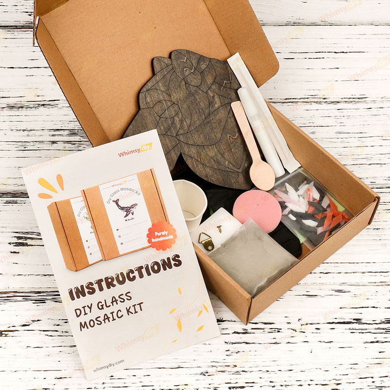 Tiger Glass Mosaic Kit