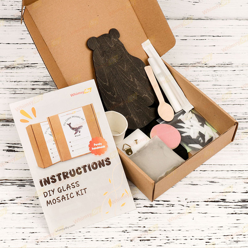 Panda Glass Mosaic Kit