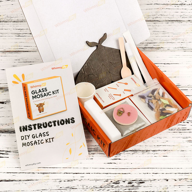 Moth Bundle Glass Mosaic Kit