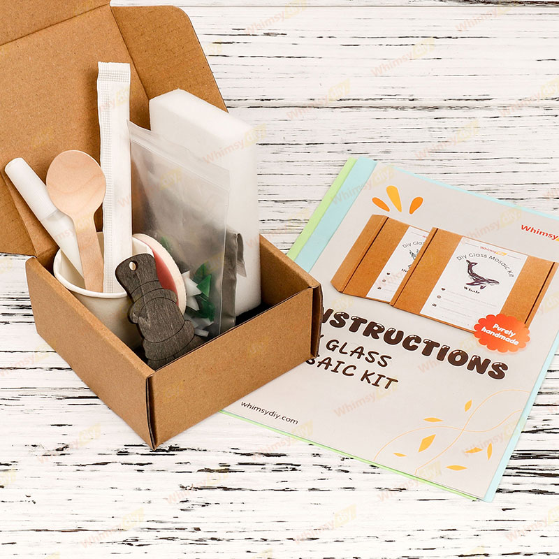 Snowman Glass Mosaic Kit