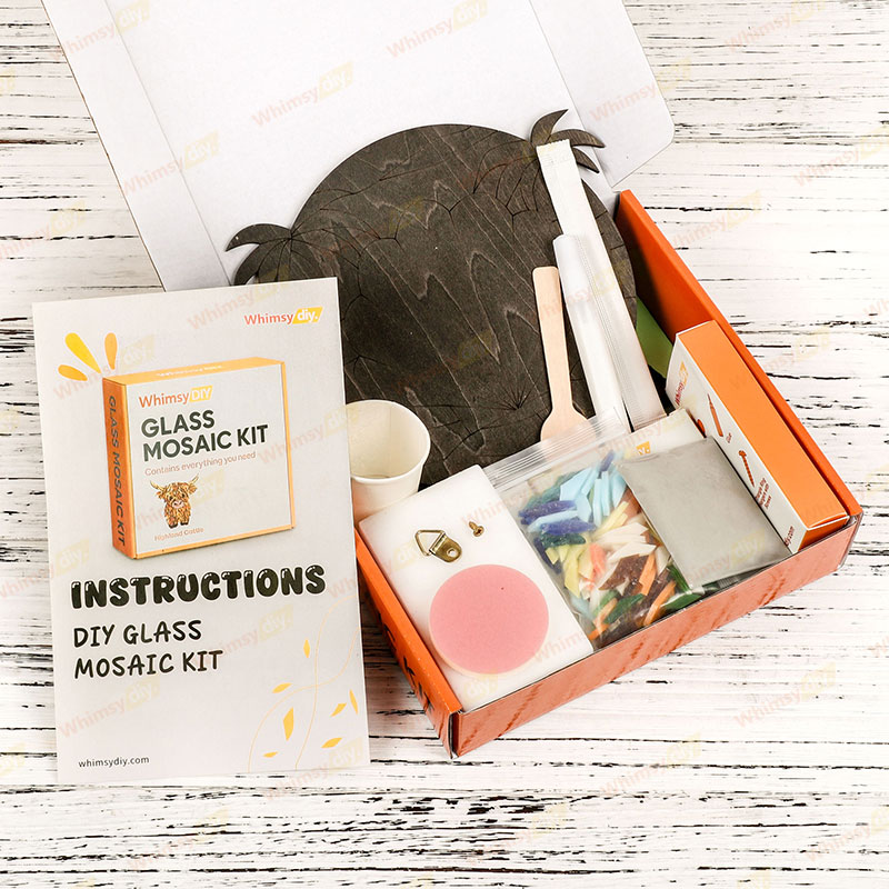 Sea Shell Glass Mosaic Kit