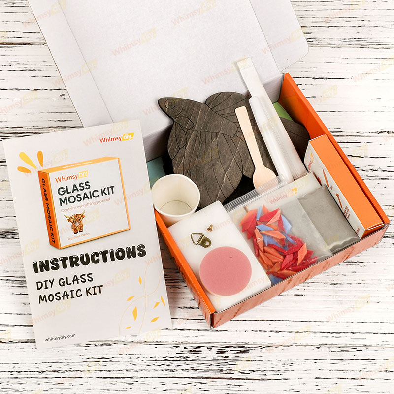 Guppy Fish Glass Mosaic Kit