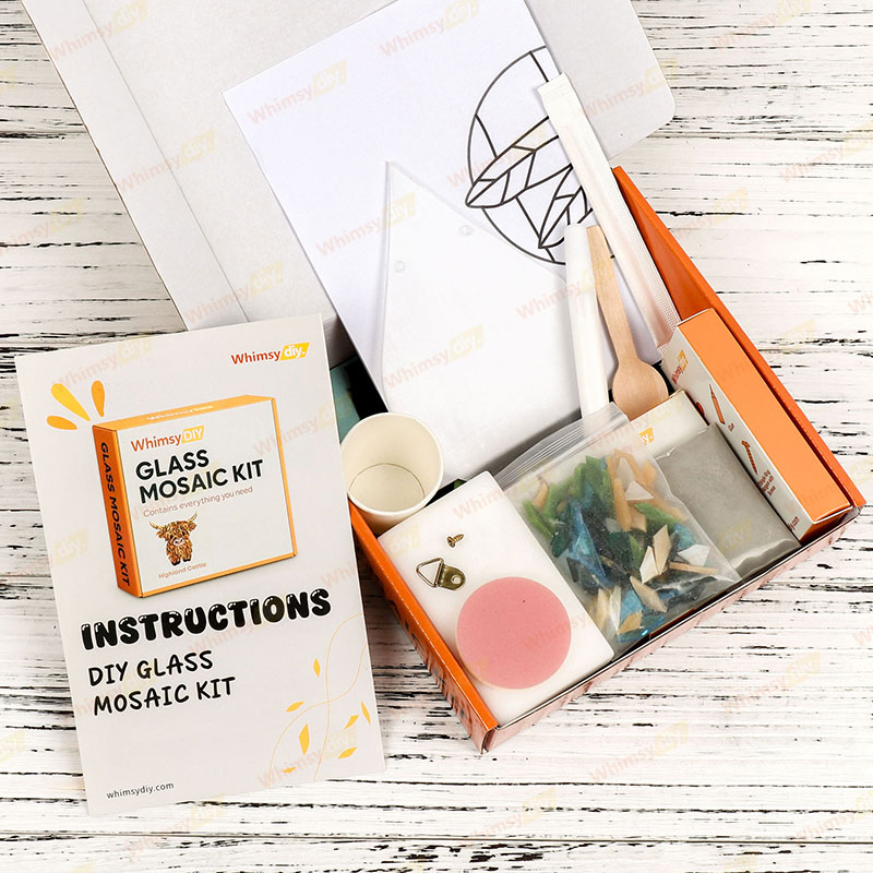 Native America Teardrop Glass Mosaic Kit