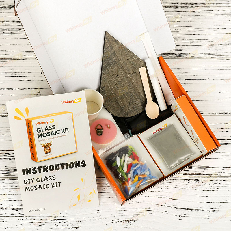 Whimsy DIY Holy Family  Glass Mosaic Kit Puzzles