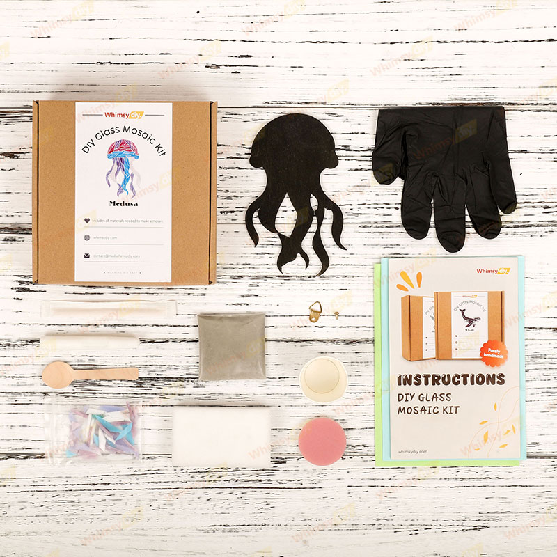 Jellyfish Glass Mosaic Kit