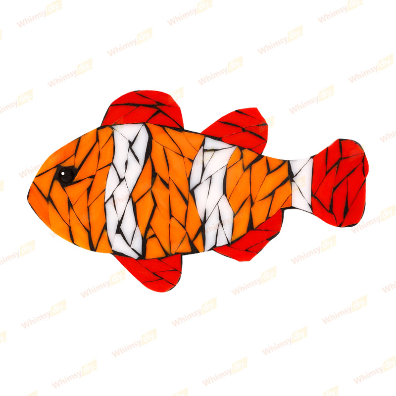 Clownfish Glass Mosaic Kit