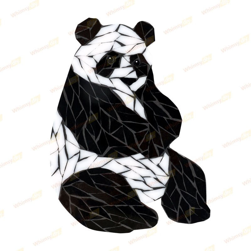 Panda Glass Mosaic Kit