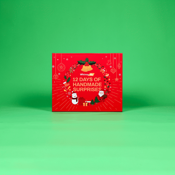 WhimsyDIY 12 Days of Christmas Advent Calendar Mosaic Kit | A Crafty Surprise Every Day 