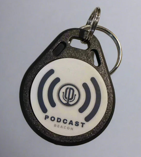 Podcast Beacon: NFC-Enabled Key Fob for Marketing Your Podcast