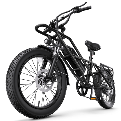 1500W Peak Electric Bikes for Adults 20" Fat Tire E Bike with 90 Miles Max Range 28 MPH Electric Bicycle Step-Thru Ebikes with 48V Removable Battery 7 Speed Front Fork Suspension-Baicycle