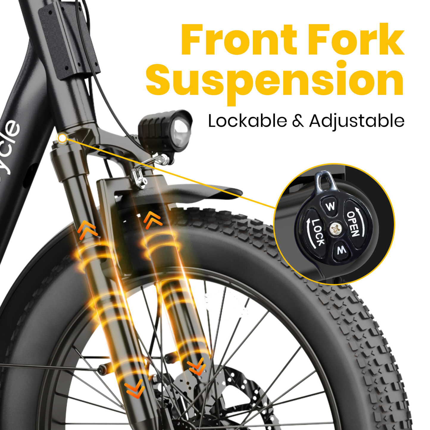 1500W Peak Electric Bikes for Adults 20" Fat Tire E Bike with 90 Miles Max Range 28 MPH Electric Bicycle Step-Thru Ebikes with 48V Removable Battery 7 Speed Front Fork Suspension