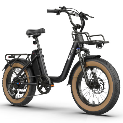 1500W Peak Electric Bikes for Adults 20" Fat Tire E Bike with 90 Miles Max Range 28 MPH Electric Bicycle Step-Thru Ebikes with 48V Removable Battery 7 Speed Front Fork Suspension