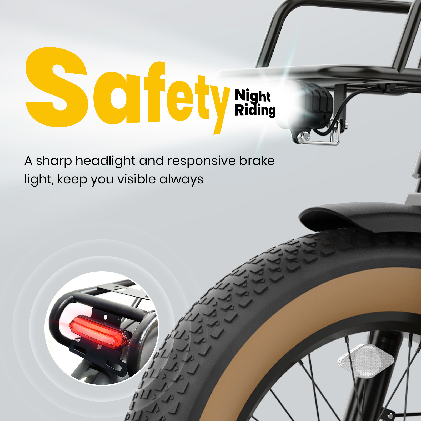 1500W Peak Electric Bikes for Adults 20" Fat Tire E Bike with 90 Miles Max Range 28 MPH Electric Bicycle Step-Thru Ebikes with 48V Removable Battery 7 Speed Front Fork Suspension