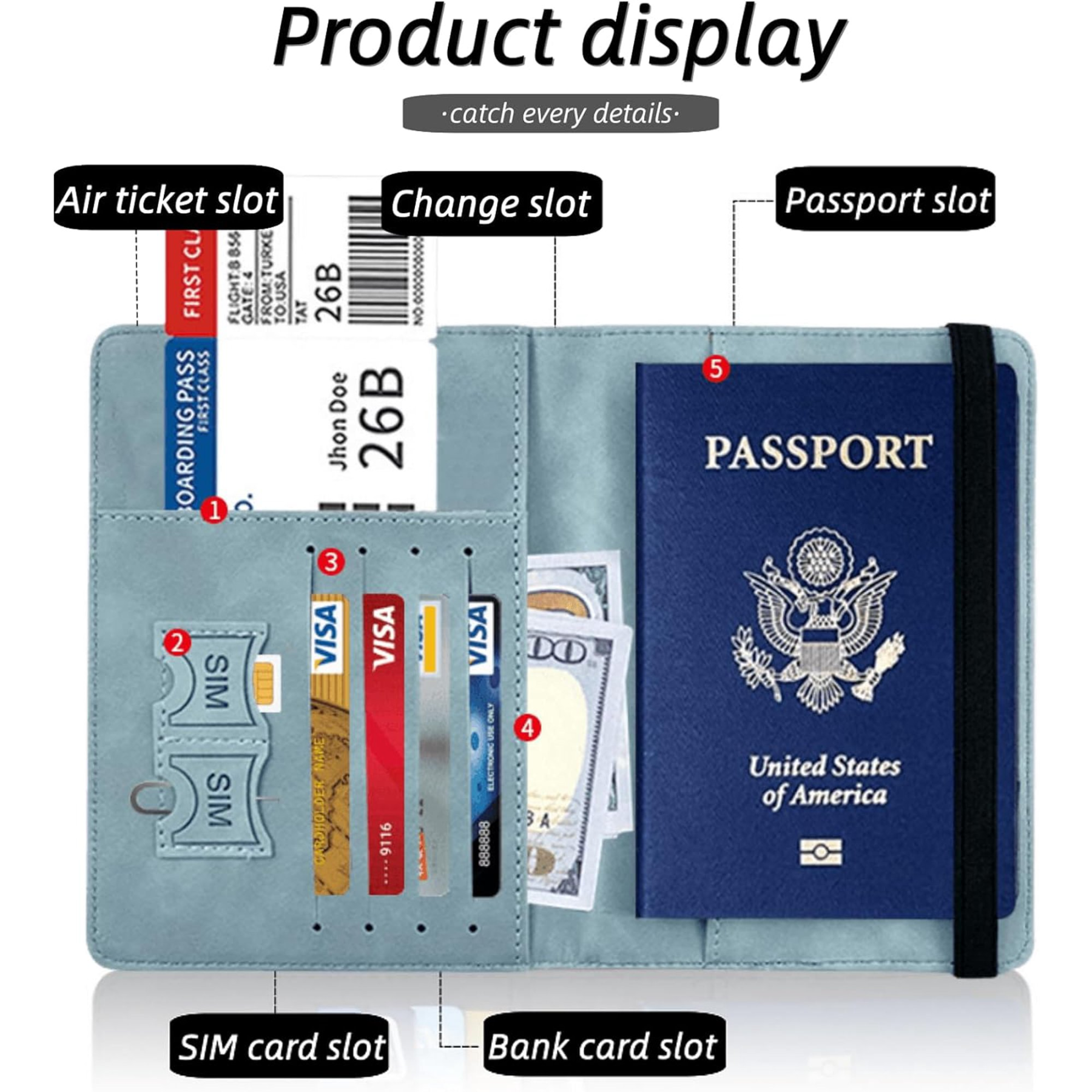Passport Holder SK-LH30006-StarryK