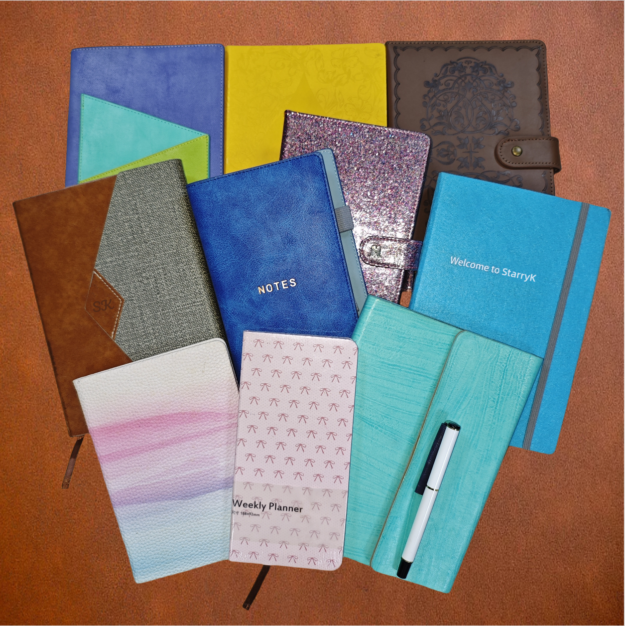 Notebook, Journal & Planner-StarryK