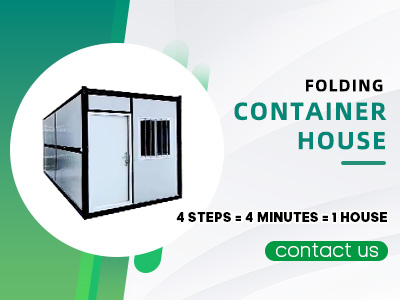 Foldable container house