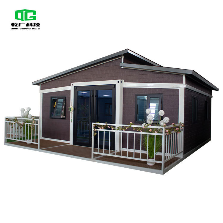 错位造型露台小屋