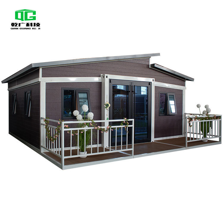 错位造型露台小屋