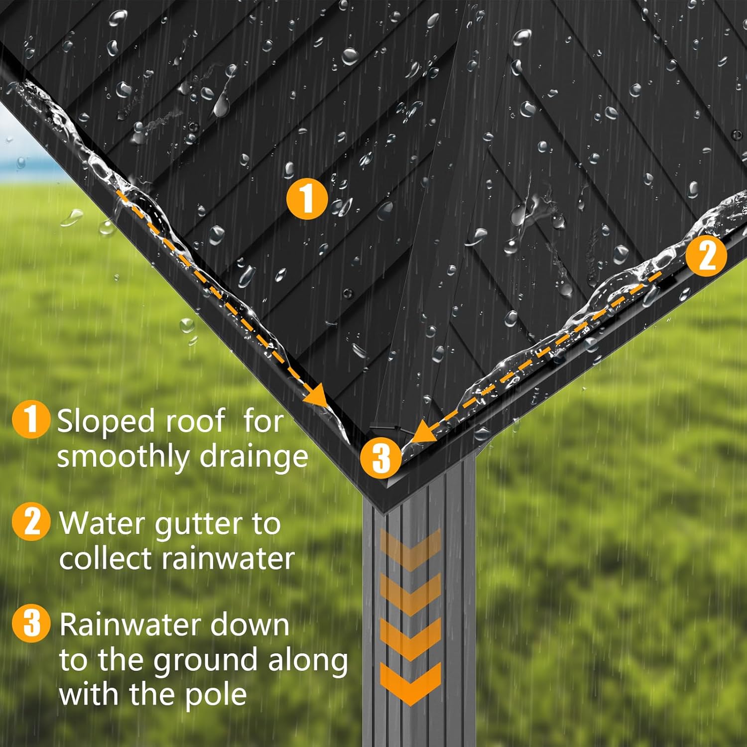 10x12 Hardtop Gazebo Hot Tub Gazebo with Flame-Retardant Curtain Netting, Heavy Duty Pavilion with Galvanized Steel Double Roof, Aluminum Frame Outdoor Canopy for Patio and Party