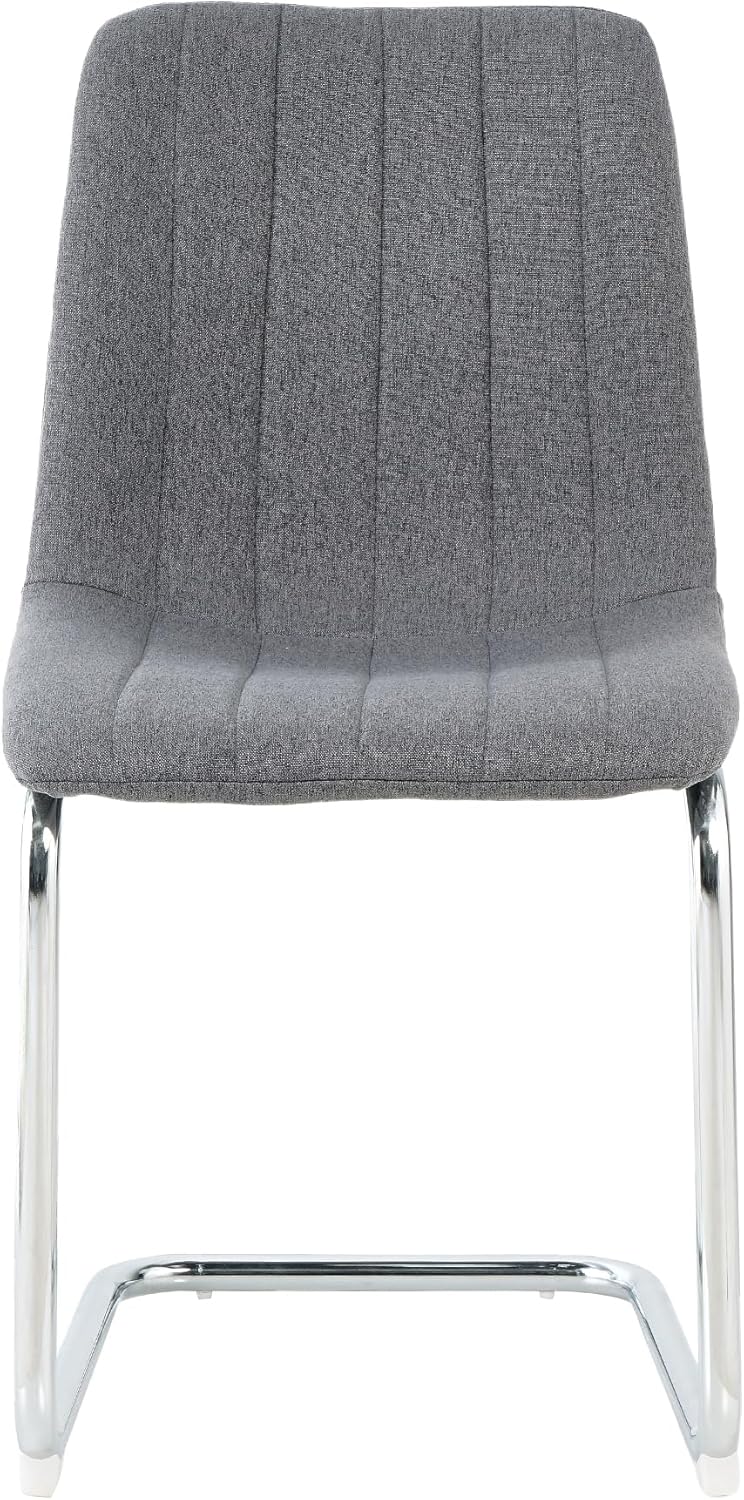 Upholstered Kitchen Dining Table Chairs Set of 2, Modern Luxury Living Room Bedroom Vanity Makeup Accent Chairs, Small Student Desk Chair