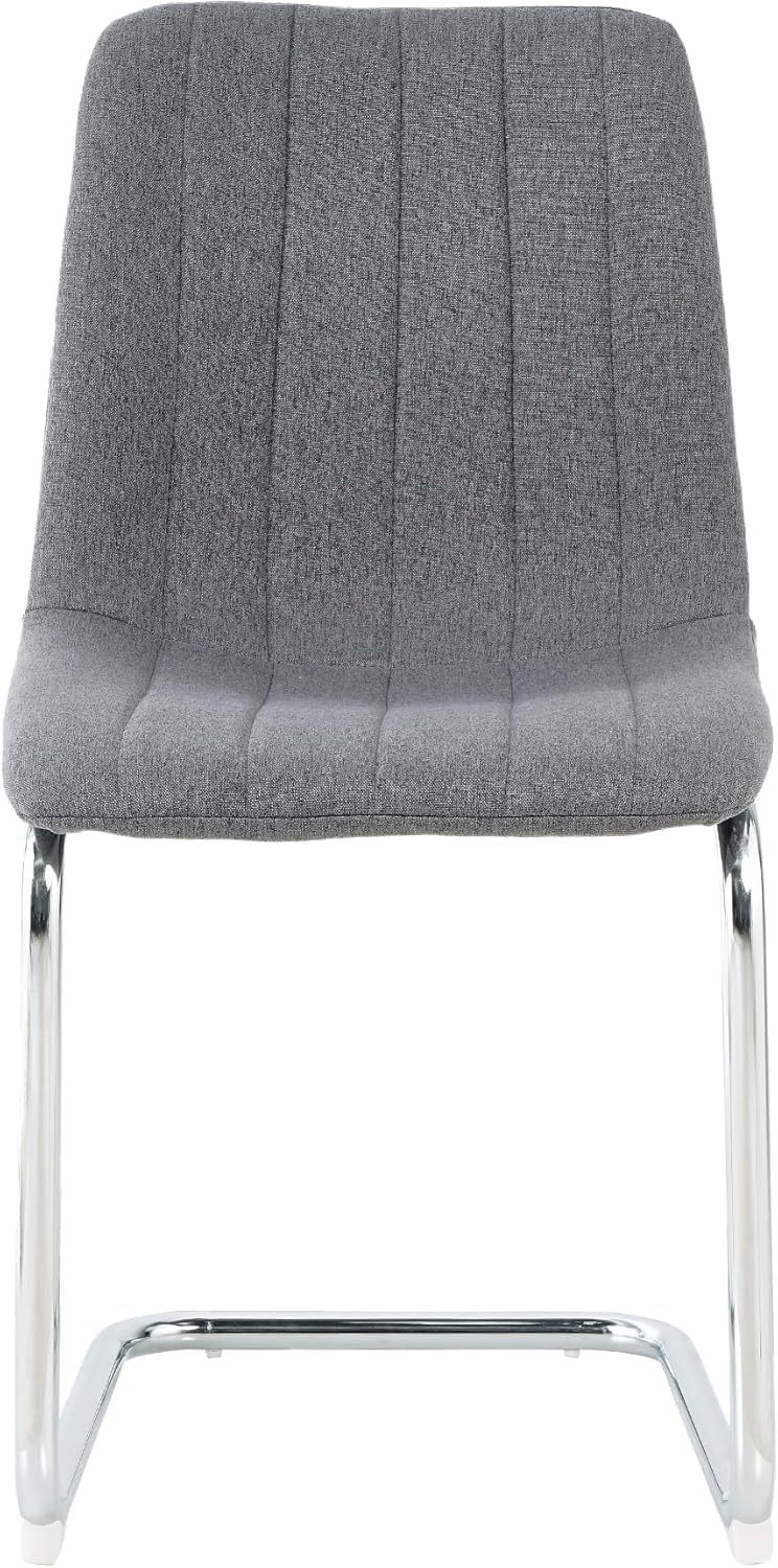 Upholstered Kitchen Dining Table Chairs Set of 2, Modern Luxury Living Room Bedroom Vanity Makeup Accent Chairs, Small Student Desk Chair