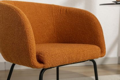 Restaurant Chairs for Dining Room, Upholstered Kitchen Dining Chairs Set of 2, Modern Accent Chairs with Arms