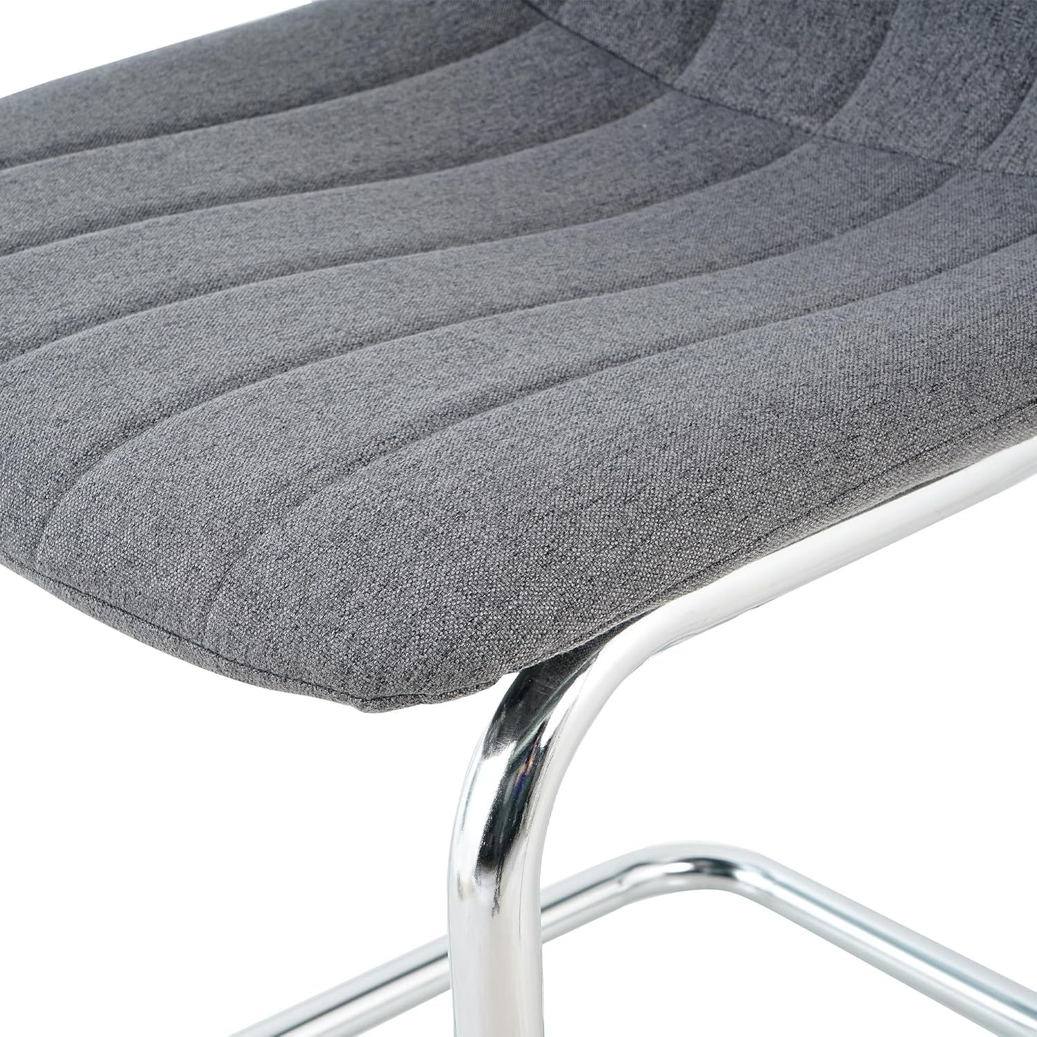 Upholstered Kitchen Dining Table Chairs Set of 2, Modern Luxury Living Room Bedroom Vanity Makeup Accent Chairs, Small Student Desk Chair