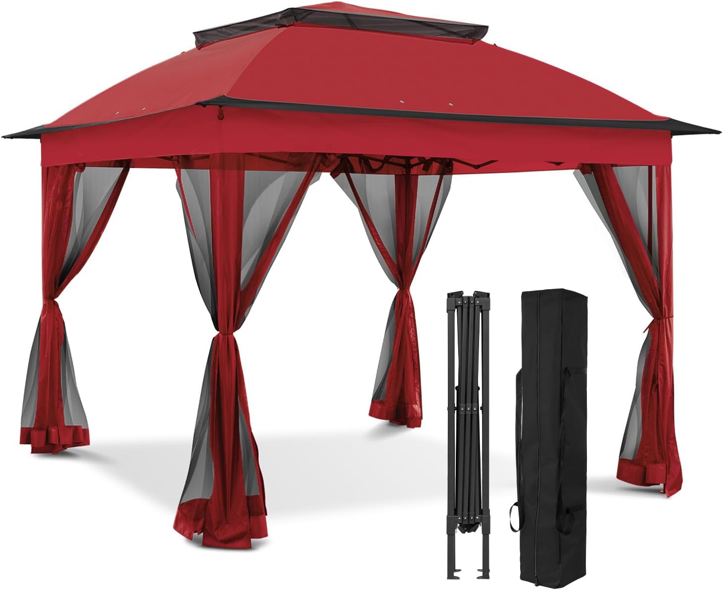 Steel Pop-Up Gazebo-11' W X 11' D X 9' 8 2/5'' H