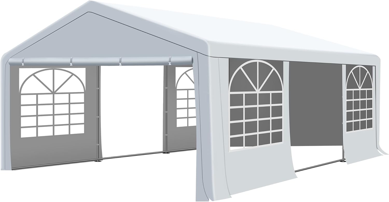 20 x 20Ft Party Tent Heavy Duty-white