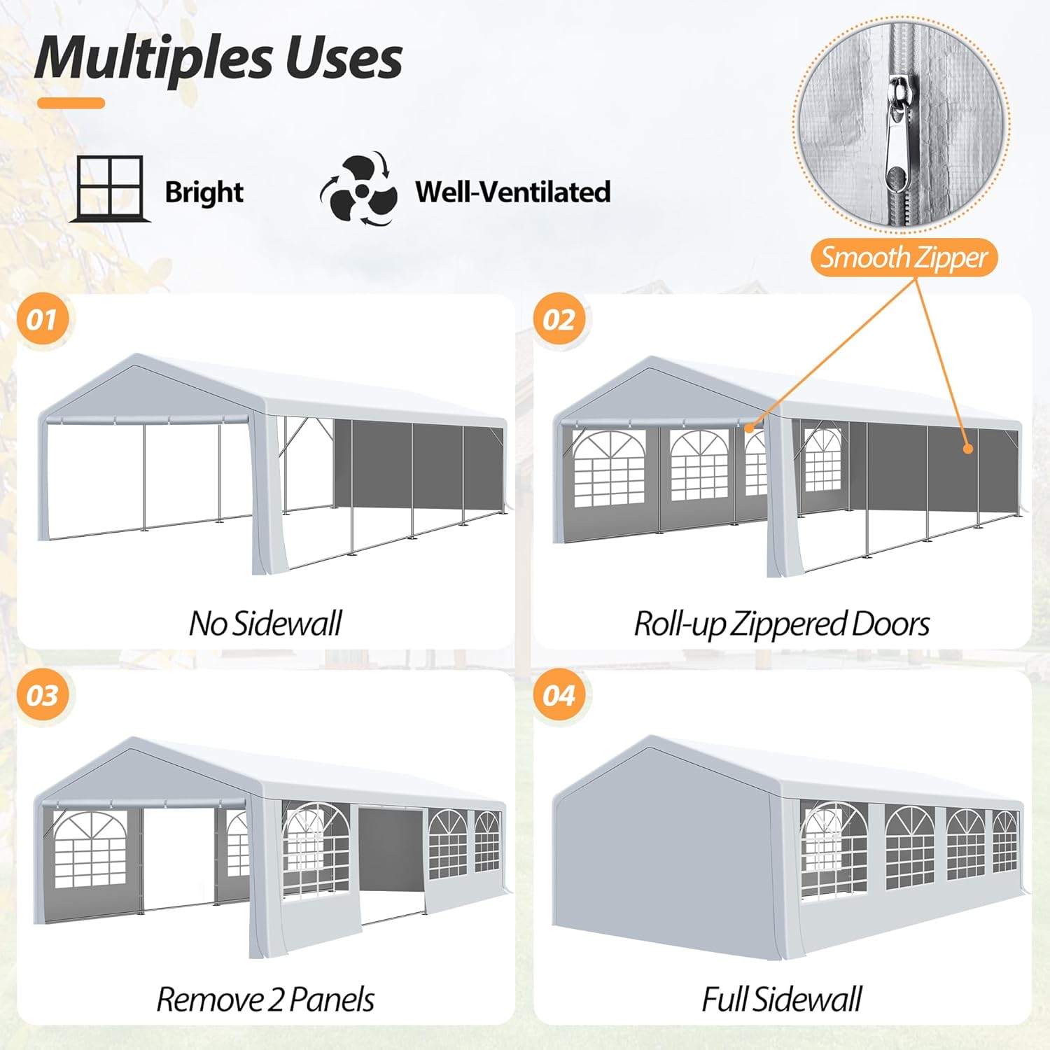 20' x 30' Party Tent Heavy Duty