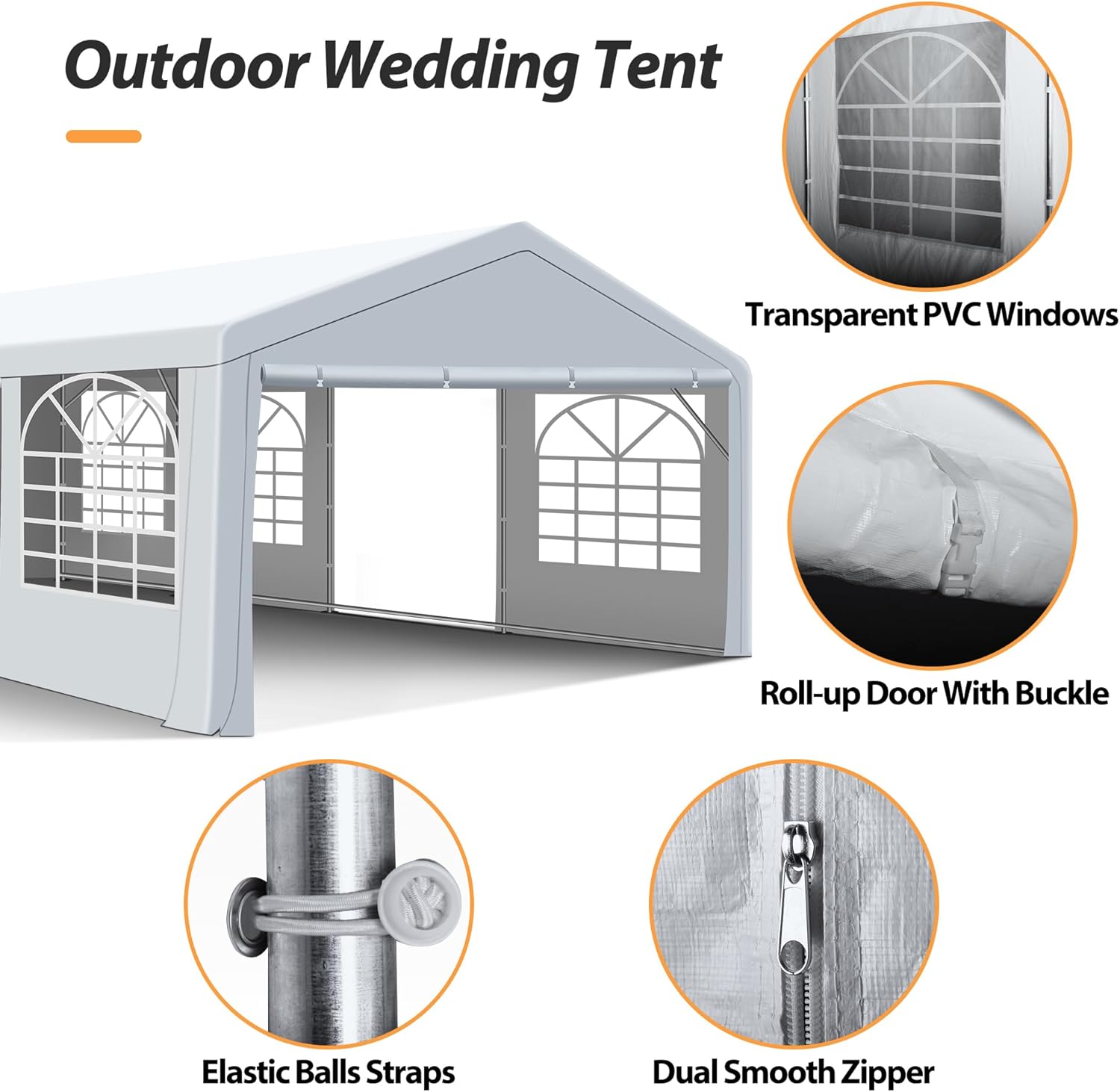 20' x 30' Party Tent Heavy Duty
