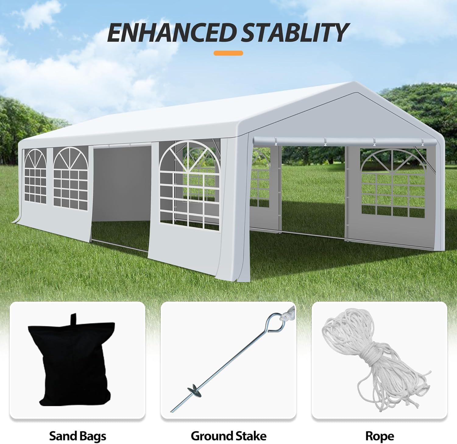 20' x 30' Party Tent Heavy Duty