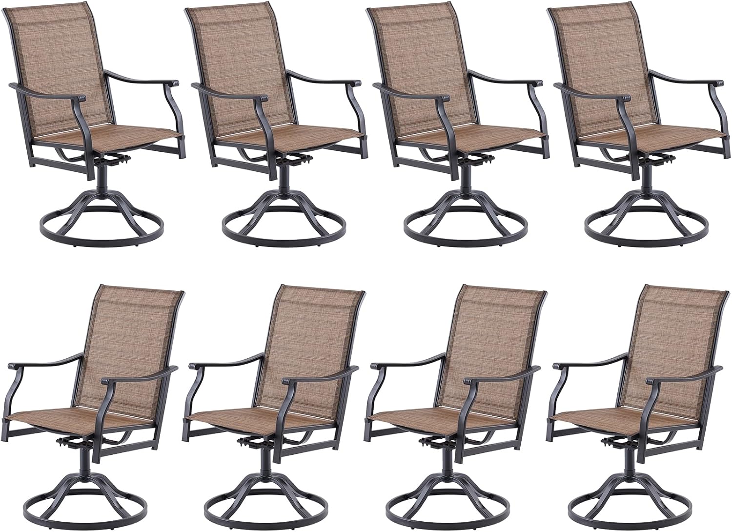 Outdoor Dining Chairs Set of 8