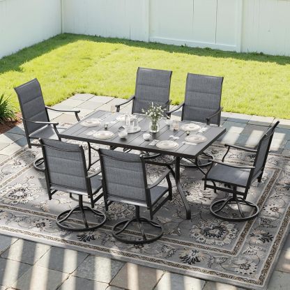 7-Piece Outdoor Dining Table and Chairs Set